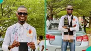 UI Student Bags Two Degrees, Signs Out in Grand Style