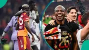 Victor Osimhen and Paul Onuachu Party After Galatasaray Super Lig Win