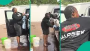 Woman Who Washed Husband's Car for 5 Years Celebrated in Video