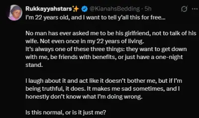 22-Year-Old Woman Opens Up About Never Being Asked to Be a Girlfriend