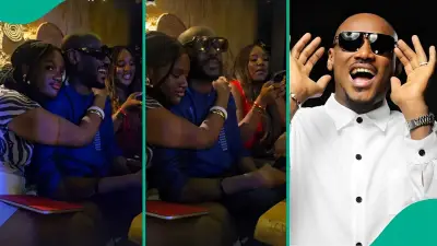2Baba Warms Hearts Celebrating Father's Day With Annie Idibia's Daughters