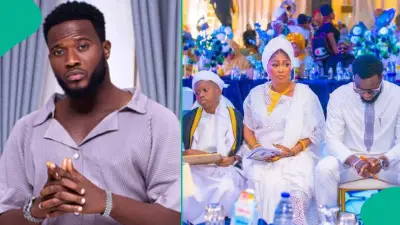 Actor Mustapha Sholagbade Praises Baby Mama and Her Husband for Son's Care