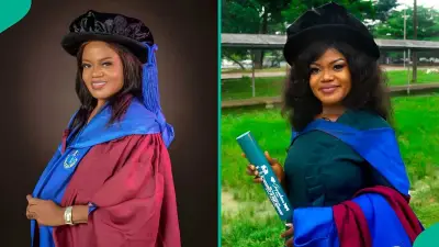 Bread Seller with 3 Kids Bags PhD Degree from University of Port Harcourt