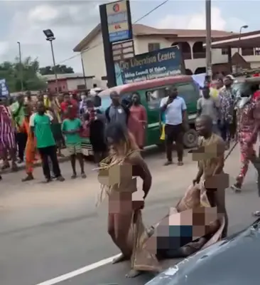 Couple stripped naked, paraded with ward's body in SE Nigeria