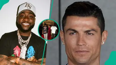 Davido Questions Ronaldo's Wealth in Heated Debate with Osimhen, Boniface
