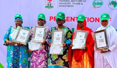 FG Awards ARSO Quality Mark to 5 Rice Processor Groups in Niger