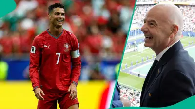 FIFA President Infantino Congratulates Ronaldo on Historic World Cup Record