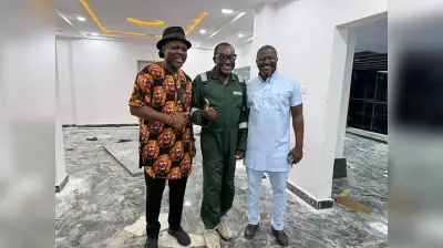 Ikpeba visits Yakubu Gowon Stadium as Egbe stresses quality pitch importance