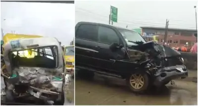 Lagos Commercial Driver Dies in Multiple-Vehicle Crash in Oshodi