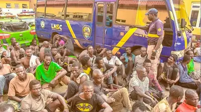 Lagos Neighbourhood Safety Agency Arrests 279 Suspected Criminals in Statewide Raid
