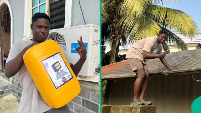 Man Selling AC Water Shares Business Update, Reactions Pour In