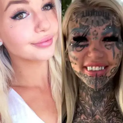 Most Tattooed Woman Amber Luke Flies to Spain for Illegal Body Mods
