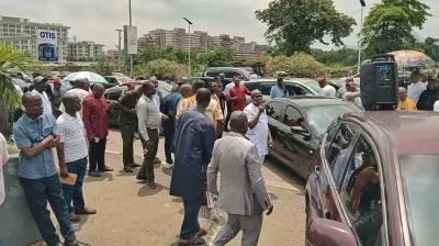 N700bn Debt: Indigenous Contractors Protest at Finance Ministry
