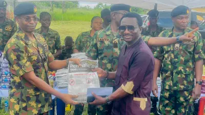 Naval Base Oguta Provides Free Medical Care and Relief to Izombe Community