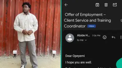 Nigerian Man Bags International Job, Displays Appointment Letter Online
