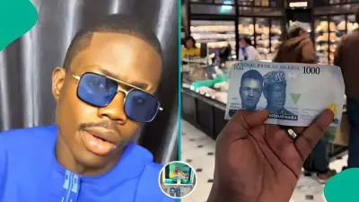 Nigerian Man Takes ₦1,000 to UK Store, Shows What It Can Buy