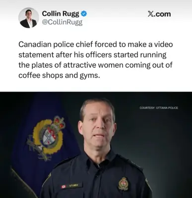 Ottawa Police Chief Warns Officers Using Database to Hit on Women