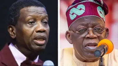 Pastor Adeboye defends Tinubu over insecurity, says he shouldn't fight on frontlines
