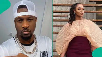 Peter Okoye Reacts to Anita's Support for His New Song 'I Can't Look Away'