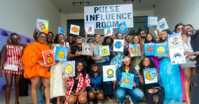 Pulse Creator Collective Hosts Paint & Sip for Nigerian Creators