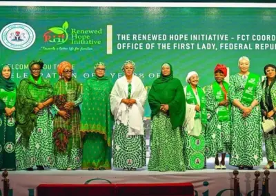 RHI Restores Hope to Vulnerable Nigerians, Says Oluremi Tinubu at Three-Year Impact Celebration