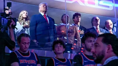 Trump Becomes First Sitting US President to Attend NBA Finals Game
