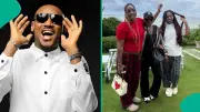 2Baba Reacts to Daughters' Musical Video with Annie Idibia