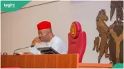 Akpabio Calls Out Senator Aduda, Criticizes Buhari Era Projects