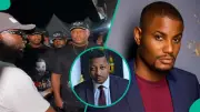 Alexx Ekubo's Uncle Emotionally Recalls Late Actor's Childhood Memories at Burial