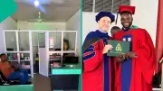 AUN Software Engineering Graduate Starts Life with Office Gifted by Father