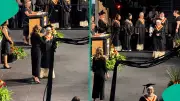 Canada College Official Removes Palestinian Scarf From Graduating Student