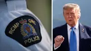 Canadian police officer charged with threatening President Trump online