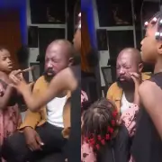 Dad Unbothered as Daughters Fight Over Who Does His Makeup