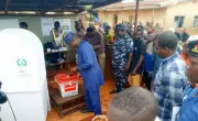 Ekiti Election: Fayemi, Wife Vote at 12:12 p.m., Hail INEC Performance
