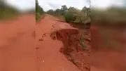 Enugu community cries out over erosion threatening only access road