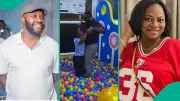Femi Adebayo's Heartwarming Video with Estranged Wife's Son Sparks Reactions