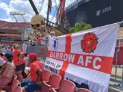 FIFA Bans England Fan's Submarine Flag from World Cup Stadiums