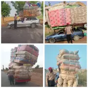 FRSC Warns Against Overloading After Intercepting Dangerously Loaded Vehicles