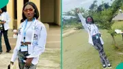 FUOYE Finance Student Who Had Upper Credit in OND Finally Bags Degree, Breaks Family Record