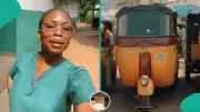 Lady Praises Keke Driver for Offering Free Rides to Vulnerable Groups, Goes Viral