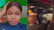 Lady Raises Alarm Over Man's Suspicious Act at Alexx Ekubo's Coffin