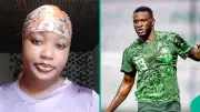 Lady's Unusual Discovery About Victor Boniface's Hands Goes Viral