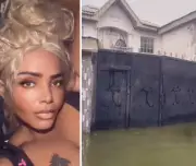 Lekki Flood Makes Street Inaccessible: Actress Cossy Ojiakor Laments