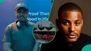 Man Shares Rare Video of Alexx Ekubo's Burial Setup in Hometown, Sparks Reactions