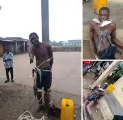 Man tied to pole for stealing fish in Bayelsa community