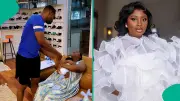 Mo Bimpe's Emotional Plea During Triplets' First Haircut Goes Viral