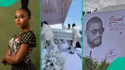 Nancy Isime Clutches Handbag at Alexx Ekubo's Funeral After Theft Reports