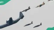Nigerian Air Force Strikes Terrorists in Lake Chad, Scores Neutralised