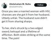 Nigerian Doctor Says Married Women Often Get HIV from Husbands