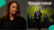 Nigerian Lady Celebrates Double Career Milestone at Google in Ireland